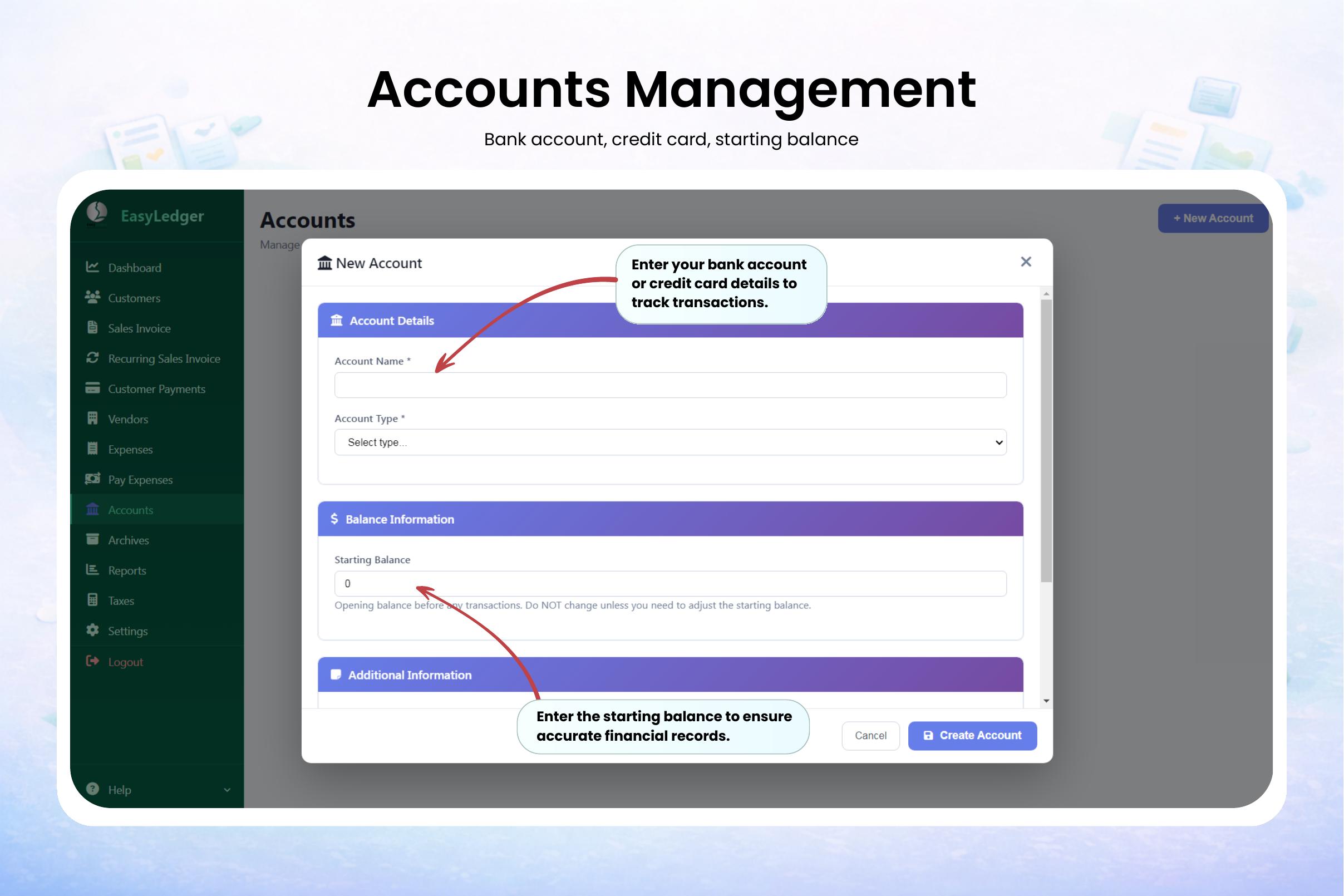 Accounts Management